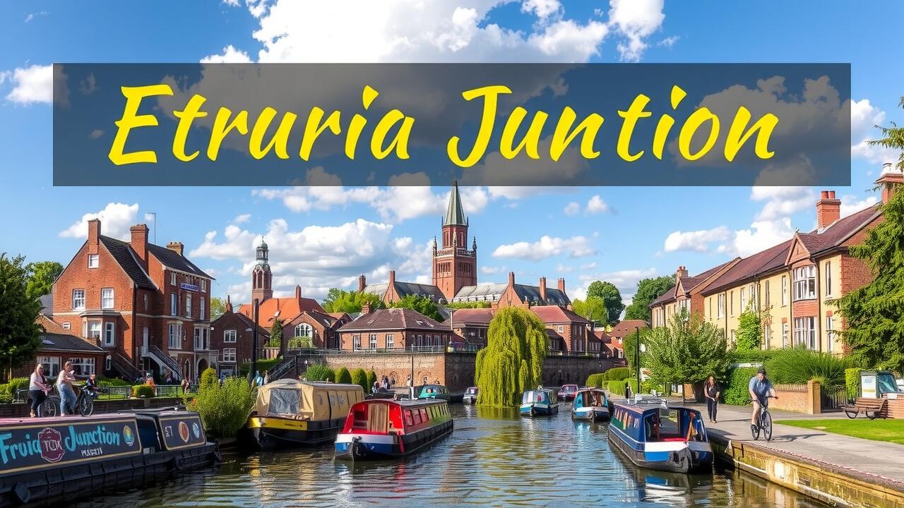 Things to do and places to visit in Etruria Junction, Stoke-on-Trent